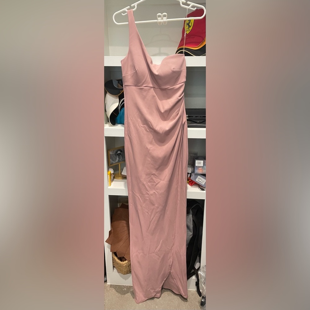 Iris Long Formal Mauve Dress, Sz S, NWOT - Picture 5 of 8